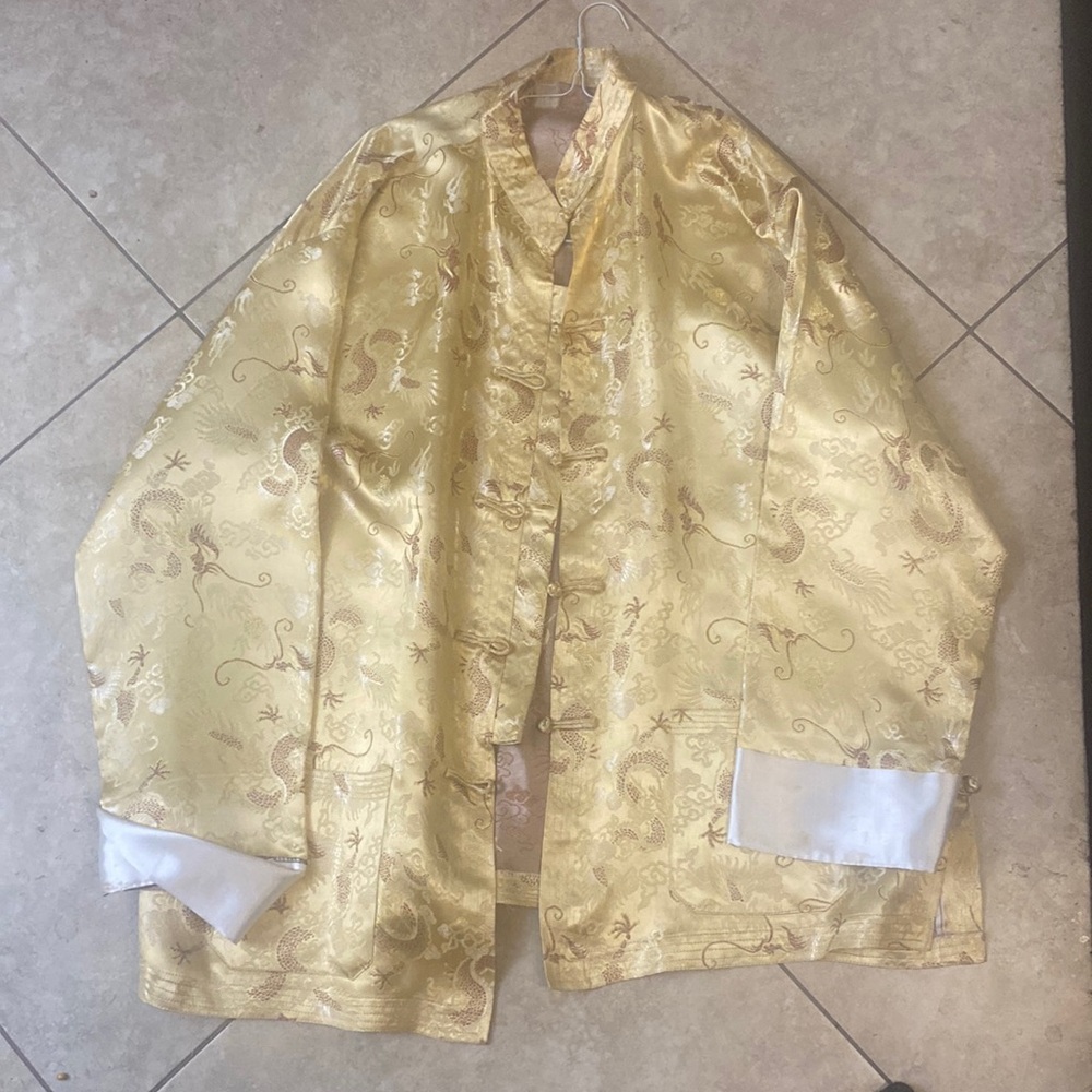 Gold oriental jacket